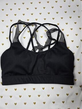 Victorias Secret SPORTS BRA Small Caged Strappy Bralette Bra Top Tank